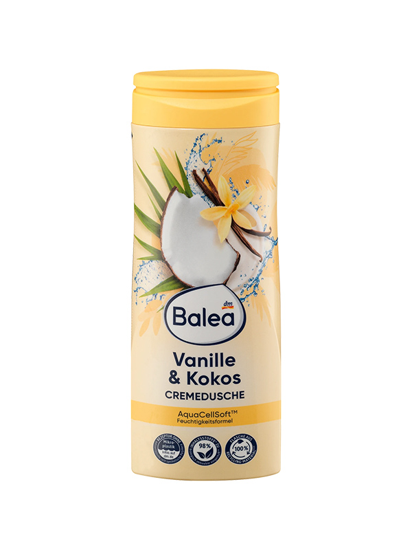 Balea Cream shower vanilla and coconut