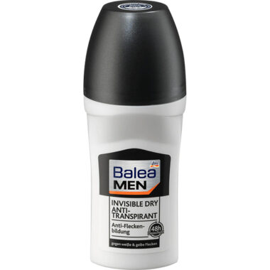 Balea-men Deodorant Roll on Antiperspirant Invisible Dry