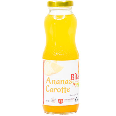 Bitatam Jus d'ananas carotte 33cl