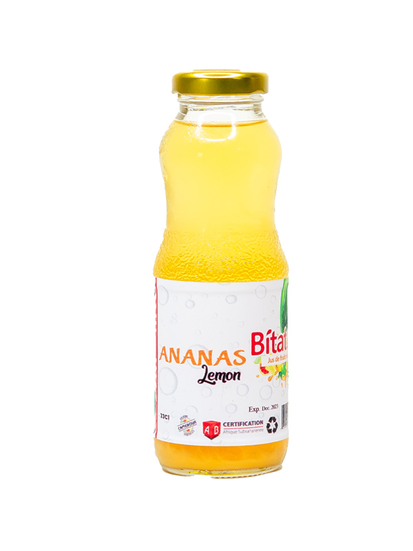 Bitatam Jus d'ananas lemon 33cl