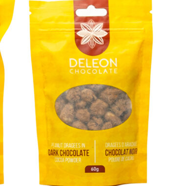 Deleon arachides enrobées de chocolat noir 60g