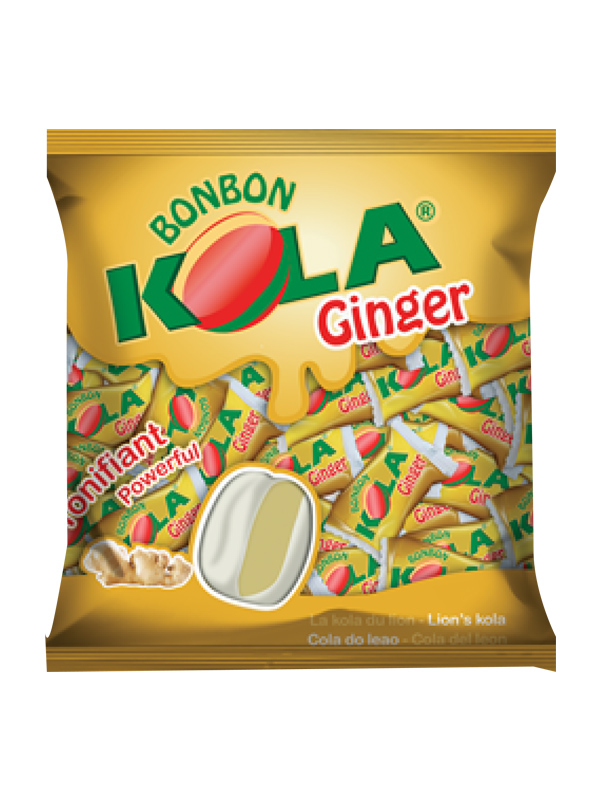 Bonbons kola ginger chococam