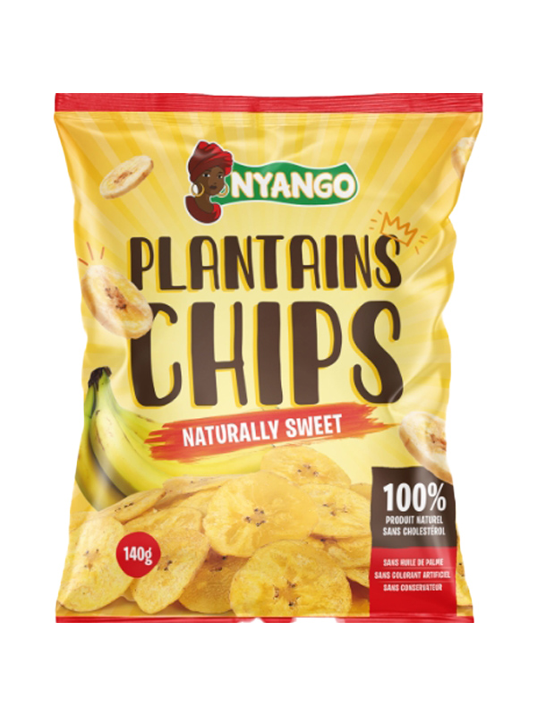 Nyango Chips de plantain mûrs Ma'Magni