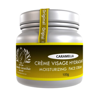 Crème visage hydratante caramelle gabriella secret skin 100g