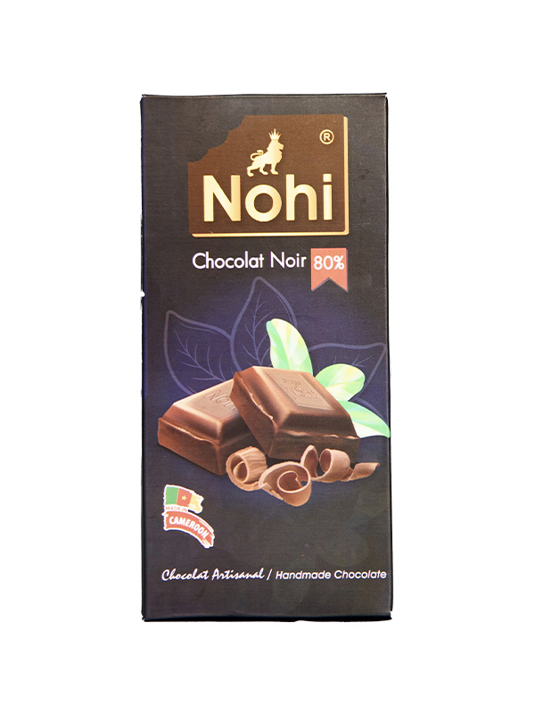 Tablette de chocolat noir 80% 100g